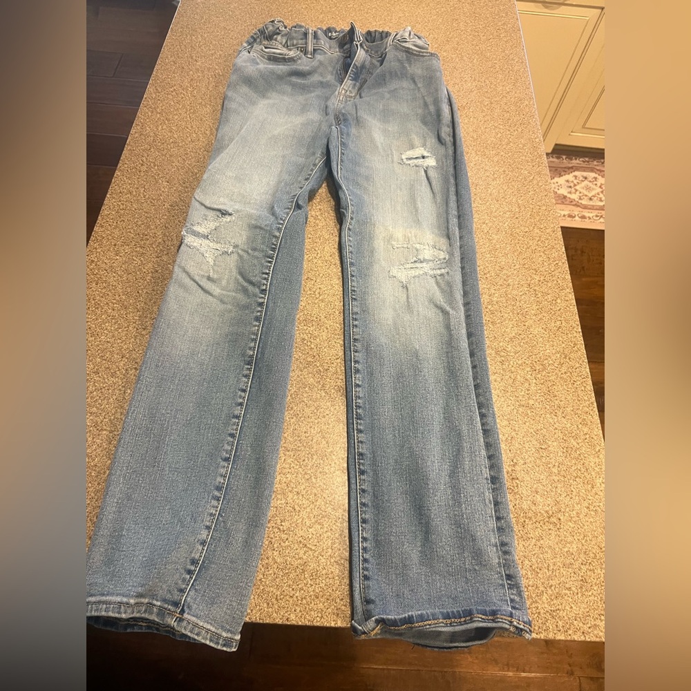 Old Navy Kids Distressed Blue Jeans